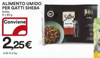 Ipercoop Alimento umido per gatti sheba offerta