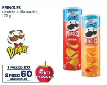 Esselunga PRINGLES classiche o alla paprika offerta