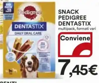 Ipercoop Snack pedigree dentastix offerta