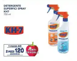 Esselunga Detergente superfici spray KH7 offerta