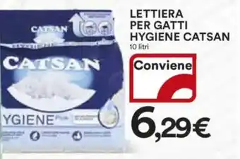 Ipercoop Lettiera per gatti hygiene catsan offerta