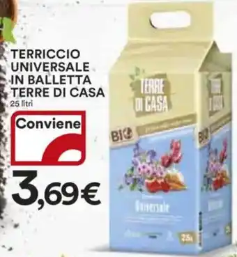 Ipercoop Terriccio universale in balletta terre di casa offerta