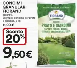 Ipercoop Concimi granulari fiorand offerta