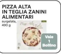 Ipercoop Pizza alta in teglia zanini alimentari surgelata, offerta