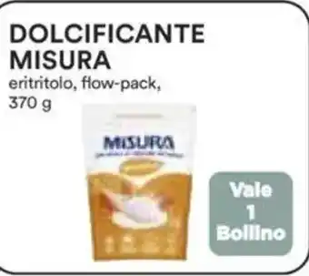 Ipercoop Dolcificante misura eritritolo, flow-pack, offerta