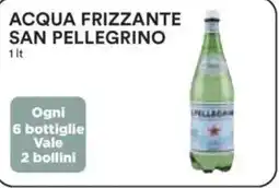 Ipercoop Acqua frizzante san pellegrino offerta