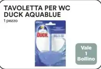 Ipercoop Tavoletta per wc duck aquablue 1 pezzo offerta