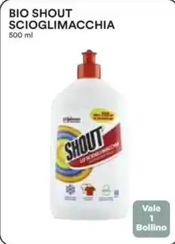 Ipercoop Bio shout scioglimacchia offerta