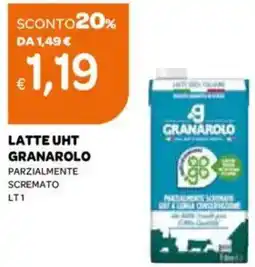 Ekom Latte uht granarolo parzialmente scremato offerta