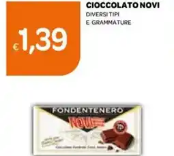 Ekom Cioccolato novi diversi tipi e grammature offerta