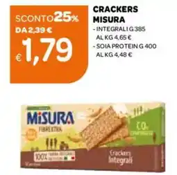 Ekom Crackers misura -integrali offerta