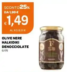 Ekom Olive nere halkidiki denocciolate offerta