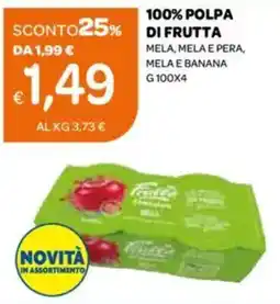 Ekom 100% polpa di frutta offerta