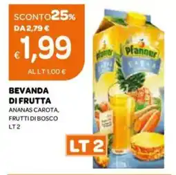 Ekom Bevanda di frutta ananas carota, frutti di bosco offerta