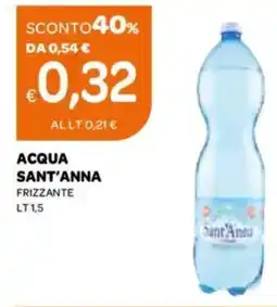 Ekom Acqua sant'anna frizzante offerta