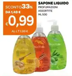 Ekom Sapone liquido profumazioni assortite offerta