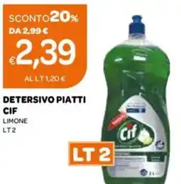 Ekom Detersivo piatti cif limone offerta