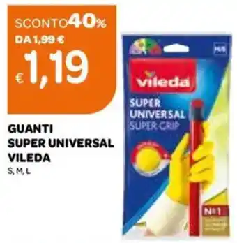 Ekom Guanti super universal vileda s,m,l offerta