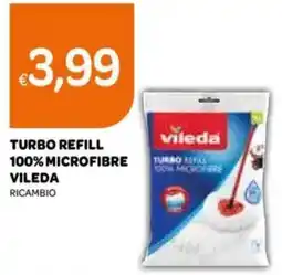 Ekom Turbo refill 100% microfibre vileda ricambio offerta