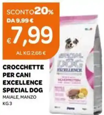 Ekom Crocchette per cani excellence special dog offerta