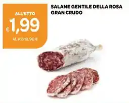 Ekom Salame gentile della rosa gran crudo offerta