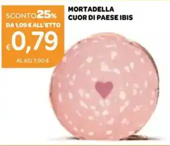 Ekom Mortadella cuor di paese ibis offerta