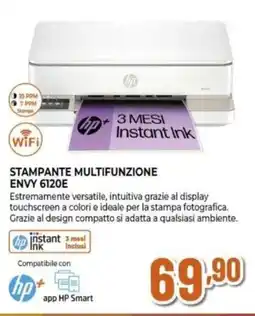 Expert HP STAMPANTE MULTIFUNZIONE ENVY 6120E offerta