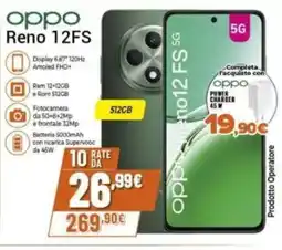 Expert oppo Reno 12FS offerta