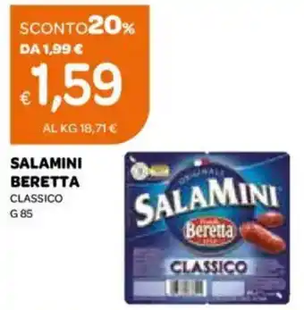 Ekom Salamini beretta classico offerta