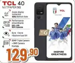 Expert TCL 40 NXTPAPER 5G offerta