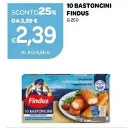 Ekom 10 bastoncini findus offerta