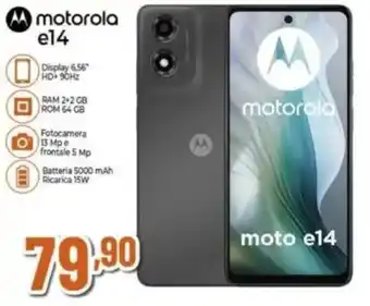 Expert motorola e14 offerta