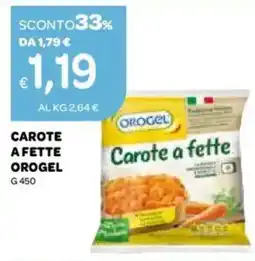 Ekom Carote a fette orogel offerta