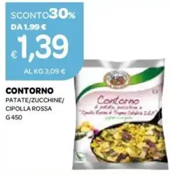 Ekom Contorno patate/zucchine/ cipolla rossa offerta