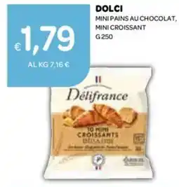 Ekom Dolci mini pains au chocolat, mini croissant offerta