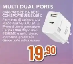 Expert Cellularline MULTI DUAL PORTS offerta