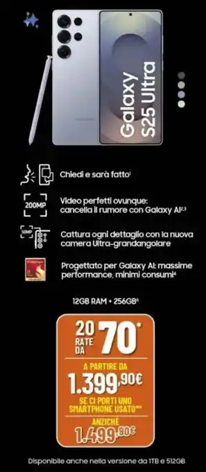 Expert SAMSUNG Galaxy S25 Ultra offerta