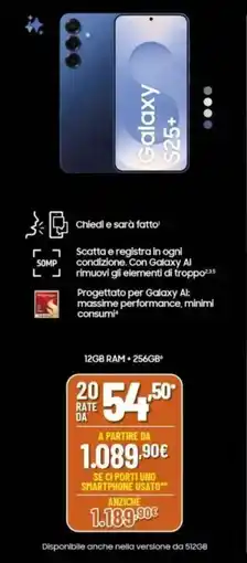 Expert SAMSUNG Galaxy S25+ offerta