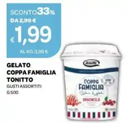 Ekom Gelato coppa famiglia tonitto gusti assortiti offerta