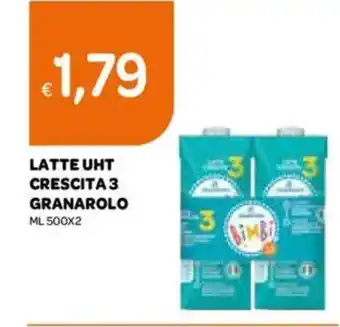 Ekom Latte uht crescita 3 granarolo offerta