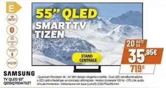 Expert SAMSUNG TV QLED 55" QE55Q70DATXZT offerta