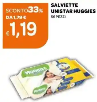 Ekom Salviette unistar huggies offerta