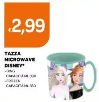 Ekom Tazza microwave disney offerta