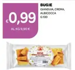 Ekom Bugie gianduia, crema, albicocca offerta