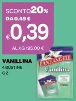 Ekom Vanillina 4 bustine offerta