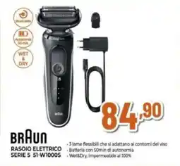 Expert BRAUN RASOIO ELETTRICO SERIE 5 51-W1000S offerta