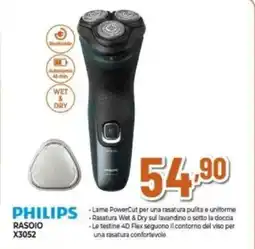 Expert PHILIPS RASOIO X3052 offerta