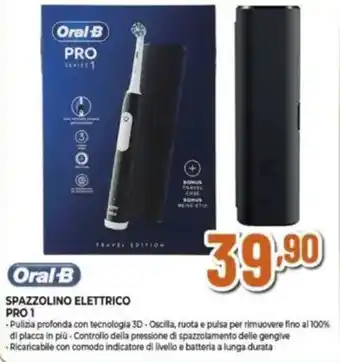 Expert Oral-B SPAZZOLINO ELETTRICO PRO 1 offerta