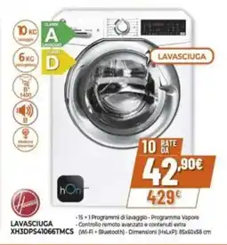 Expert HOOVER LAVASCIUGA XH3DPS41066TMCS offerta