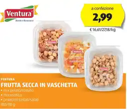 ALDI Ventura frutta secca in vaschetta offerta